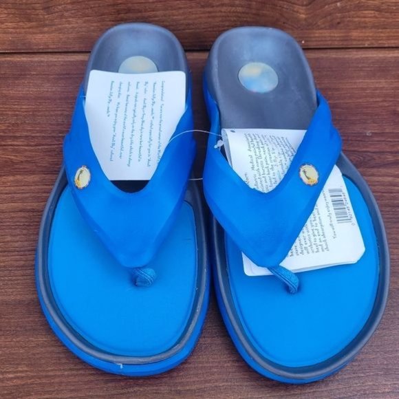 Hawaiian Jellys Shoes - Hawaiian Jellys Ultra Comfort Slide Flip Flops Sandal Sz 6